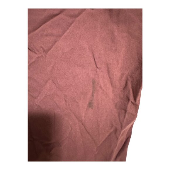 Maurices Maroon Ankle Pants | Size XXL | Stretch Pull-On - Picture 4 of 4